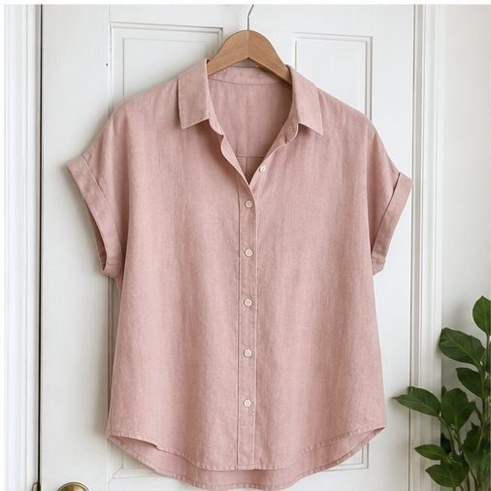 Blush Lace Trim Top